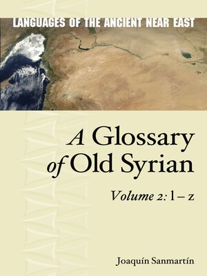 cover image of A Glossary of Old Syrian